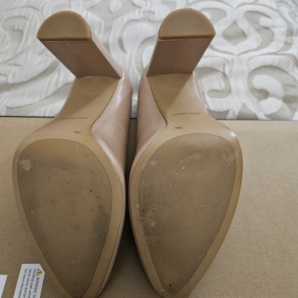 Vince Camuto Nude Heels